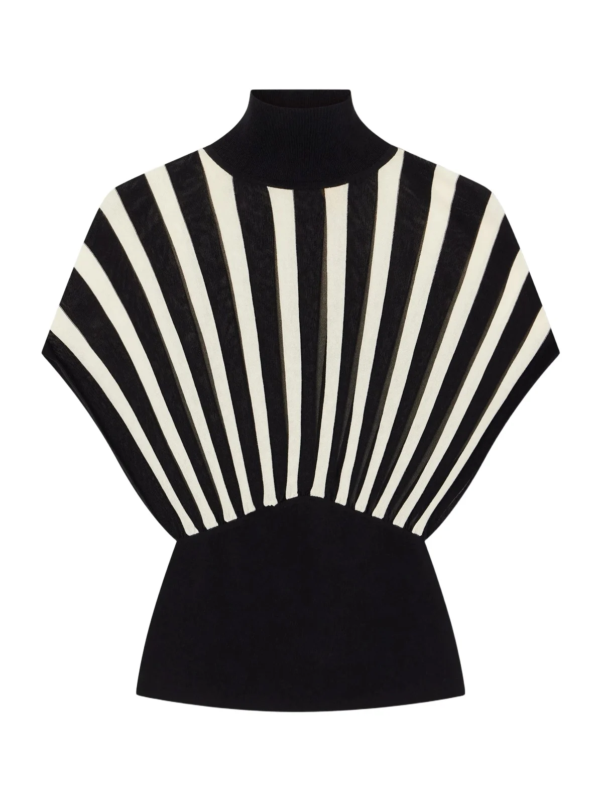 Zimmermann Clash Striped Knitted Blouse