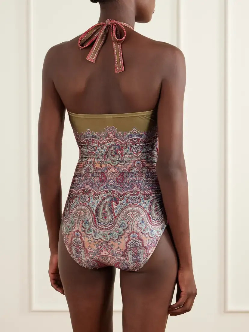 Zimmermann Fairlight Cut-out Printed Swimsuit | Thumbnail 3 Zimmermann Fairlight Cut-out Printed Swimsuit | Thumbnail 3
