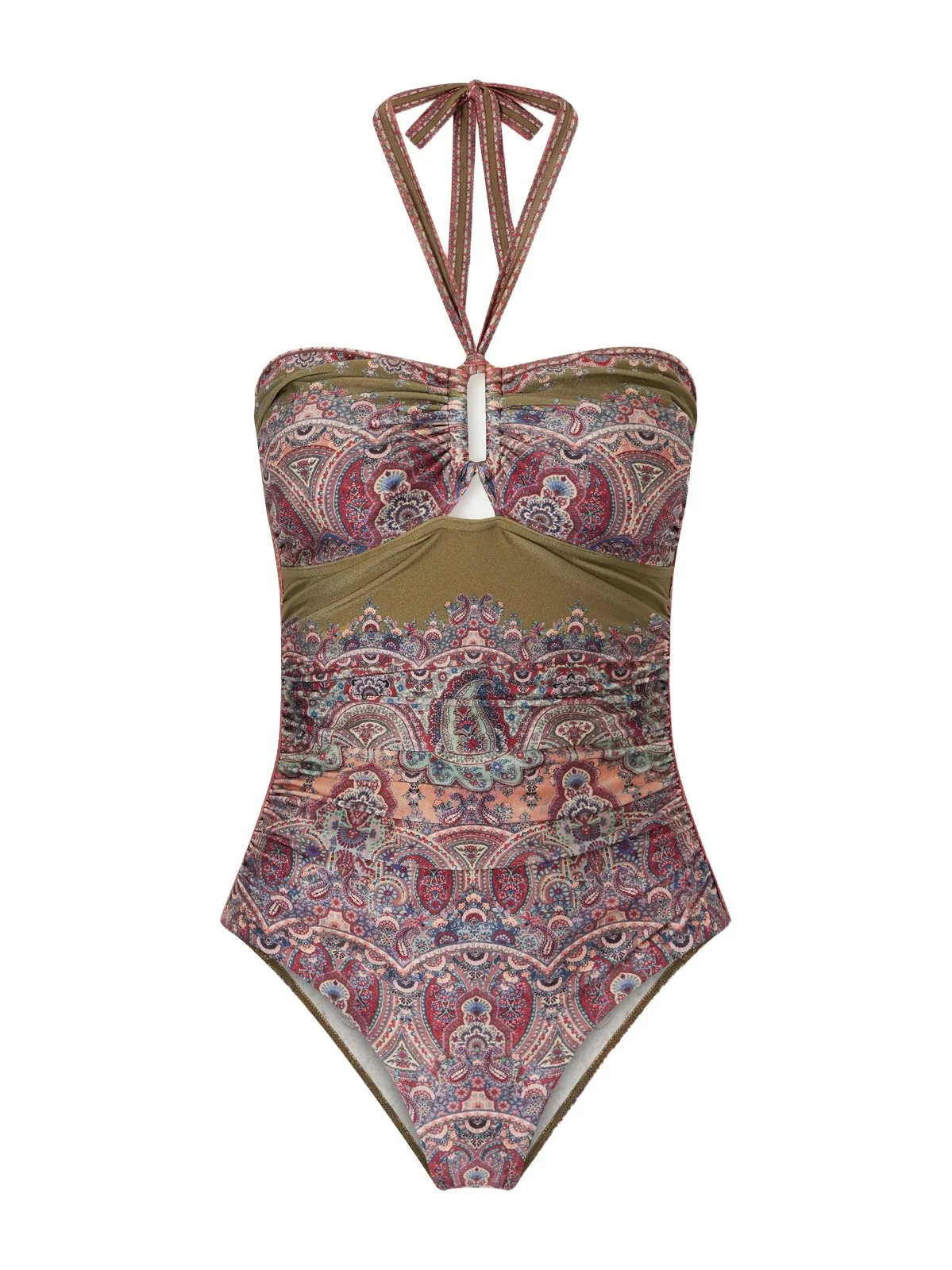 Fairlight Cut-out Printed Swimsuit