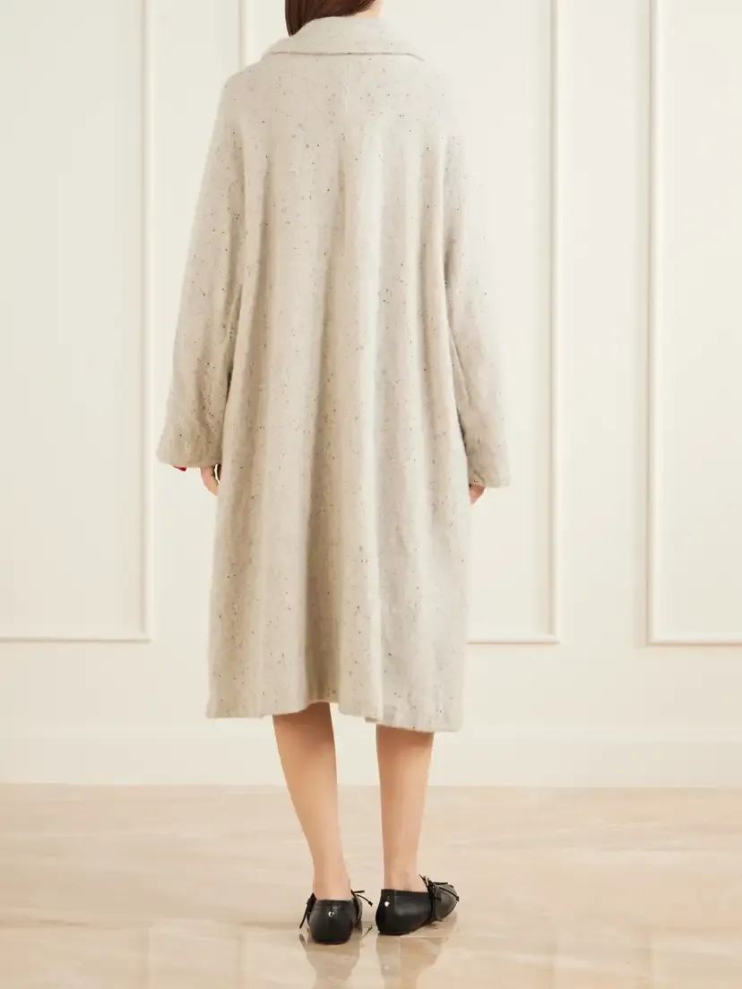 Comme des Garçons Comme des Garçons Wool-blend Tweed Coat | Thumbnail 4