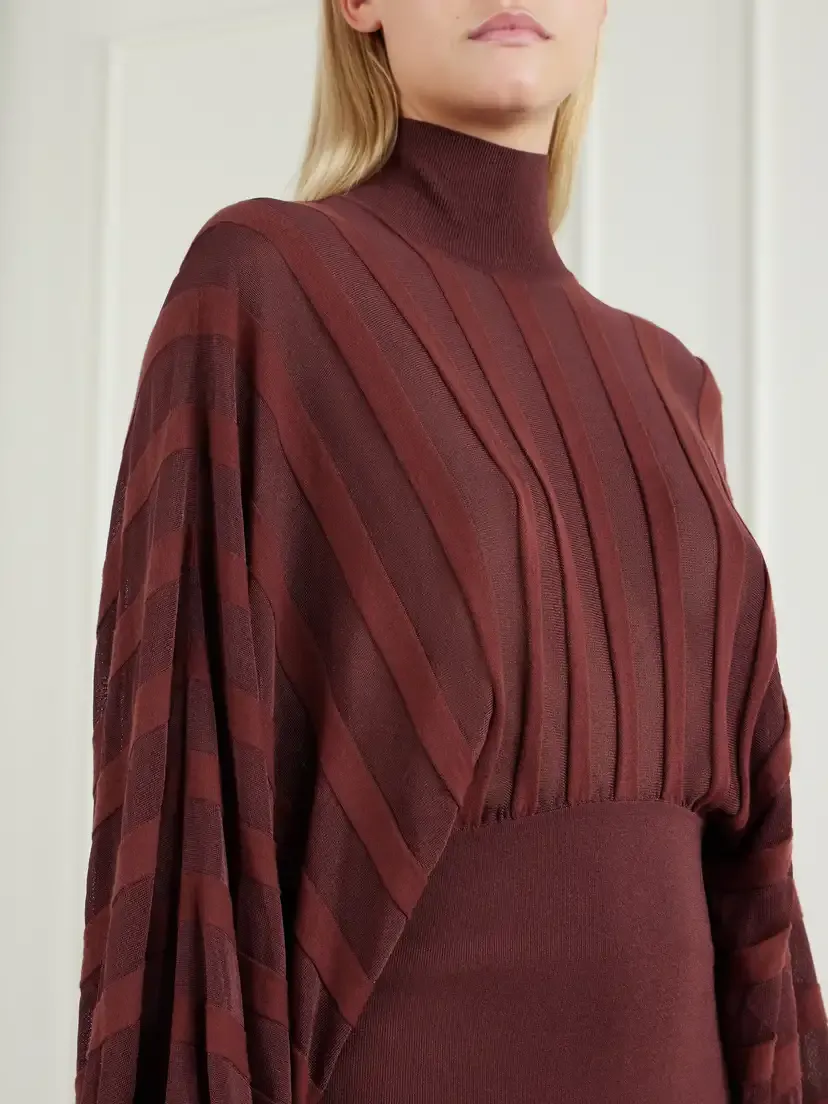 Zimmermann Clash Striped Stretch-jersey Turtleneck Sweater | Thumbnail 5 Zimmermann Clash Striped Stretch-jersey Turtleneck Sweater | Thumbnail 5