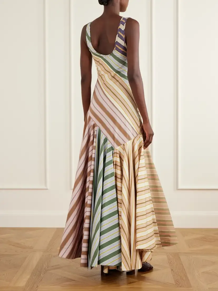 Zimmermann Clash Striped Cotton-poplin Maxi Dress | Thumbnail 3 Zimmermann Clash Striped Cotton-poplin Maxi Dress | Thumbnail 3