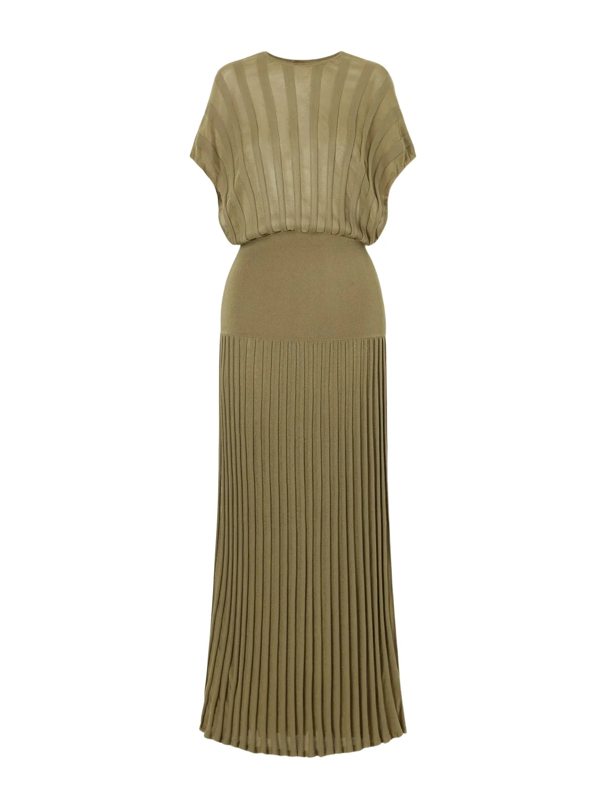 Clash Billow Striped Jersey Maxi Dress Clash Billow Striped Jersey Maxi Dress