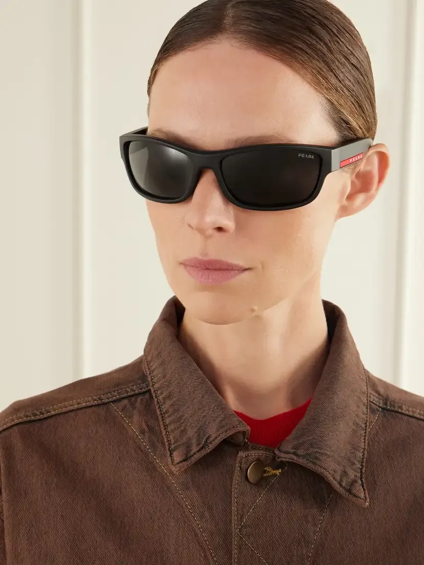 PRADA EYEWEAR D-frame Acetate Sunglasses | Thumbnail 2 PRADA EYEWEAR D-frame Acetate Sunglasses | Thumbnail 2