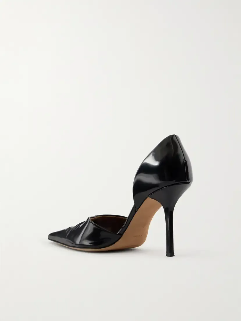 Calvin Klein Collection Erin D'orsay 75 Patent-leather Pumps | Thumbnail 3