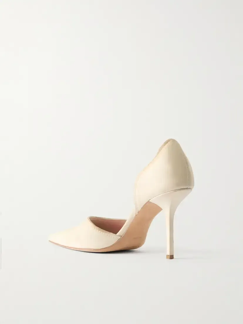 Calvin Klein Collection Erin D'orsay 75 Leather Pumps | Thumbnail 3