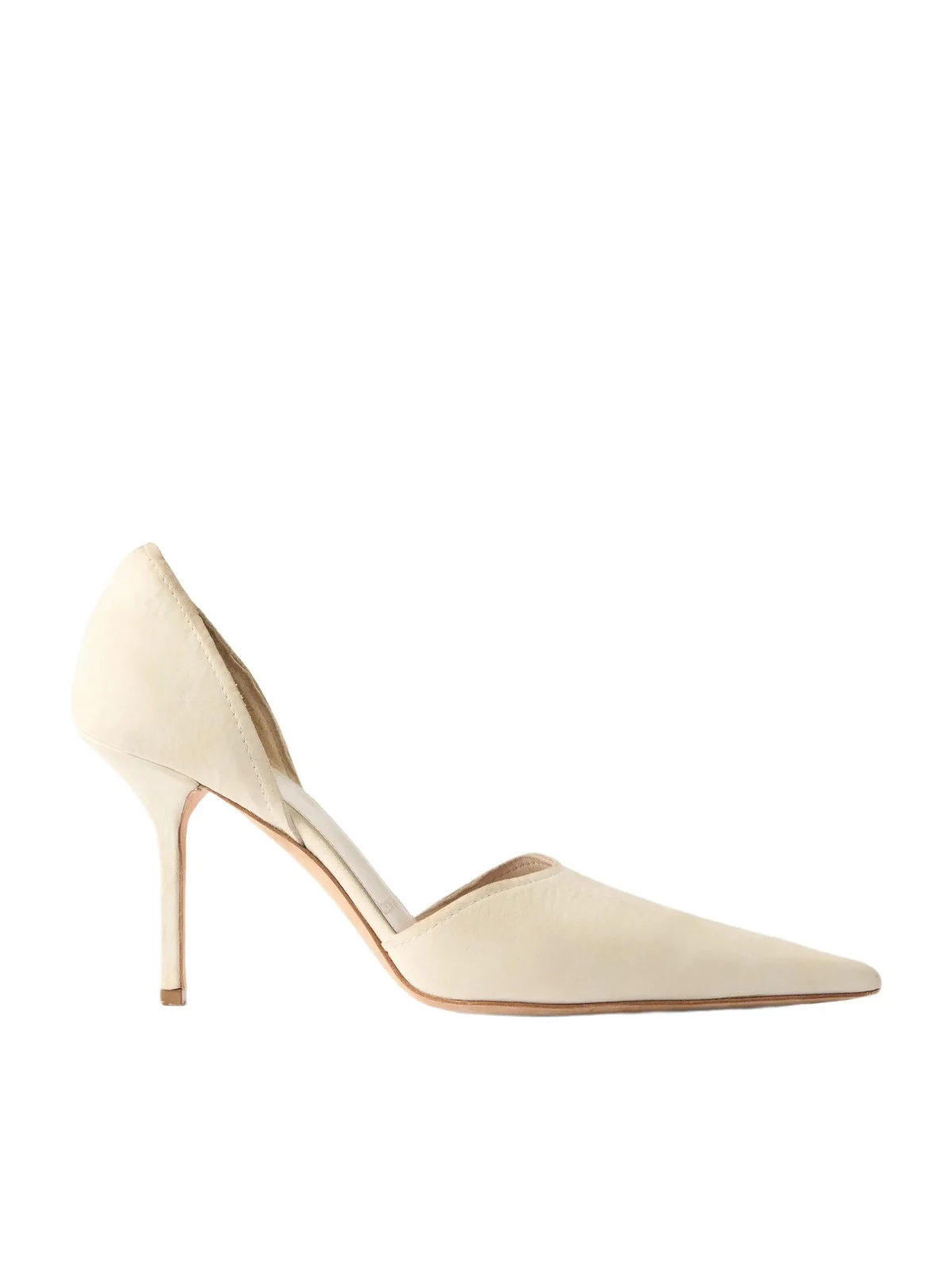 Calvin Klein Collection Erin D'orsay 75 Leather Pumps