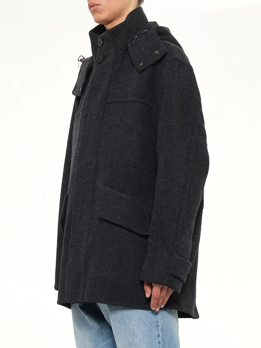 WOOYOUNGMI Wool Cashmere Parka | Thumbnail 3