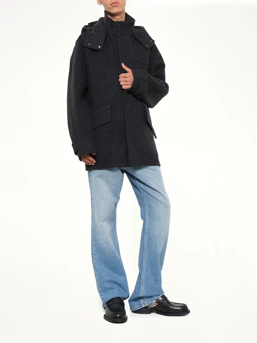WOOYOUNGMI Wool Cashmere Parka | Thumbnail 4