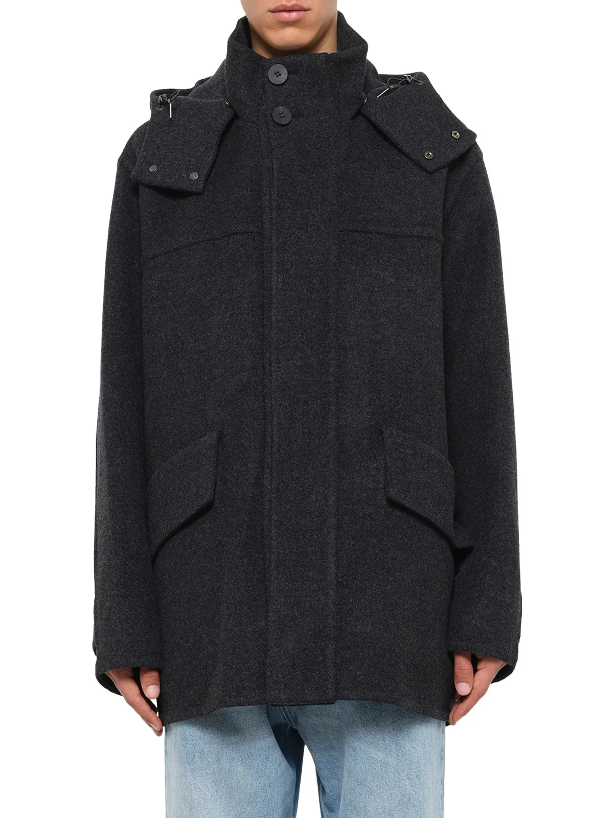 WOOYOUNGMI Wool Cashmere Parka