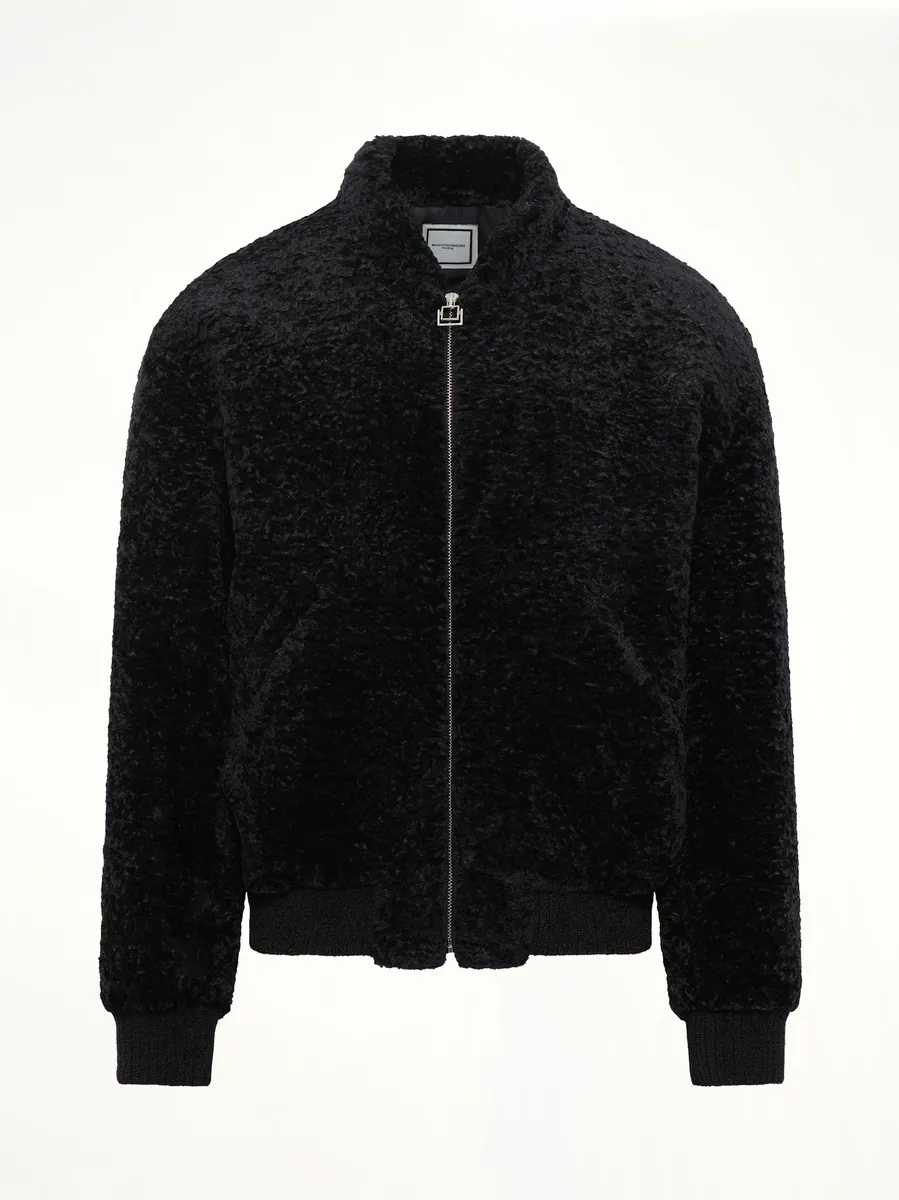 WOOYOUNGMI Velvet Bomber Jacket | Thumbnail 2 WOOYOUNGMI Velvet Bomber Jacket | Thumbnail 2