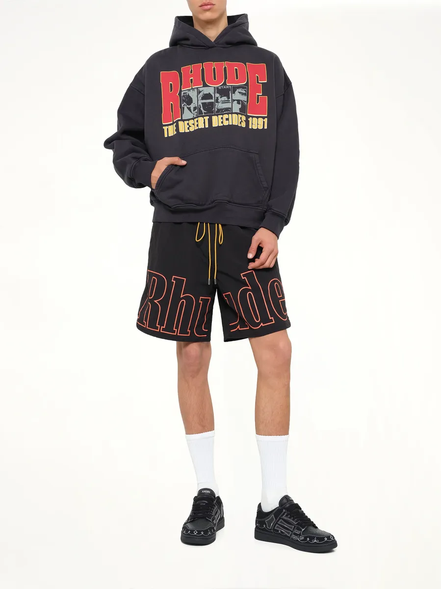 Rhude The Desert Decides Hoodie in Vintage Black/red | Thumbnail 4 Rhude The Desert Decides Hoodie in Vintage Black/red | Thumbnail 4