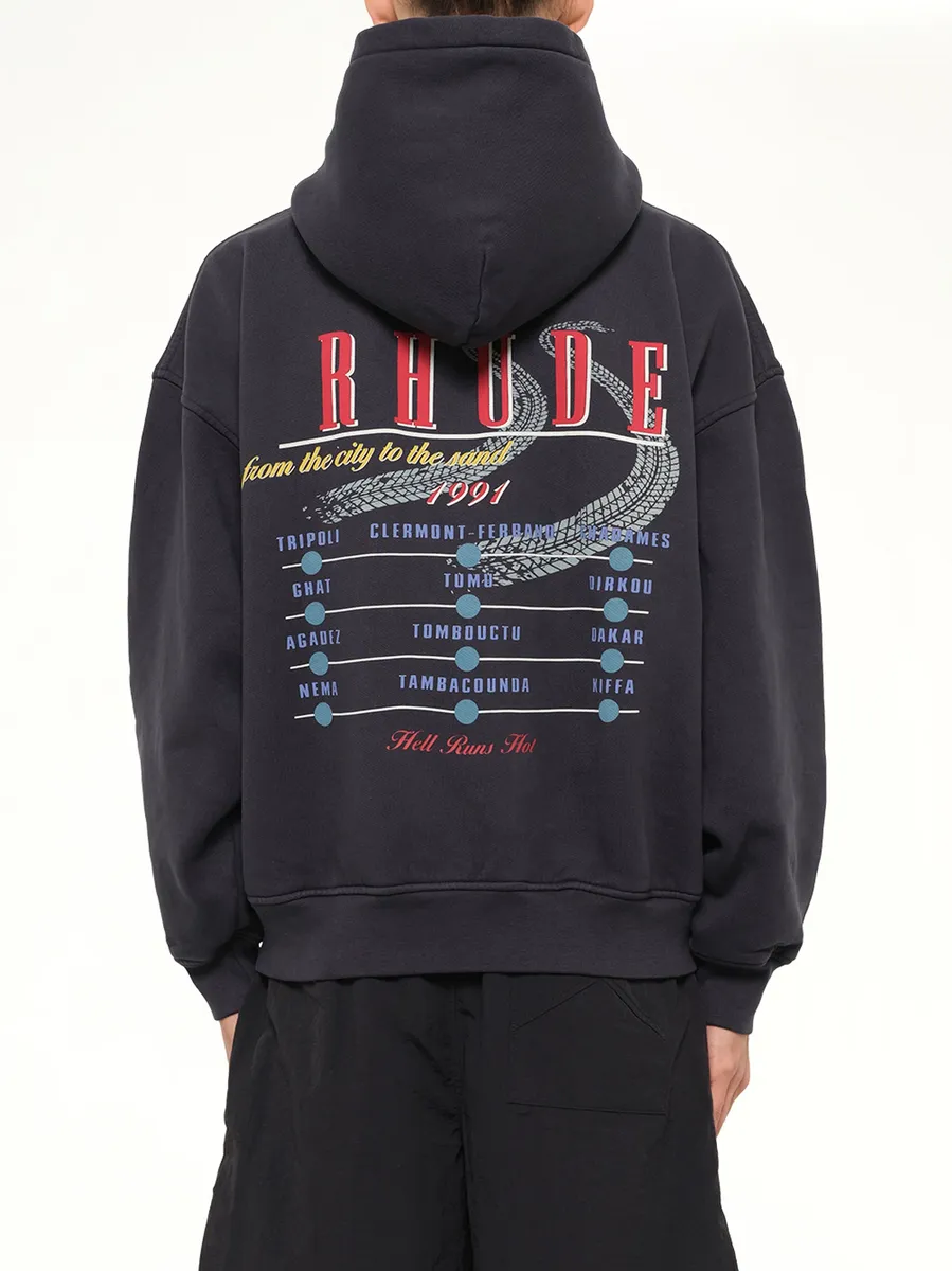 Rhude The Desert Decides Hoodie in Vintage Black/red | Thumbnail 5 Rhude The Desert Decides Hoodie in Vintage Black/red | Thumbnail 5