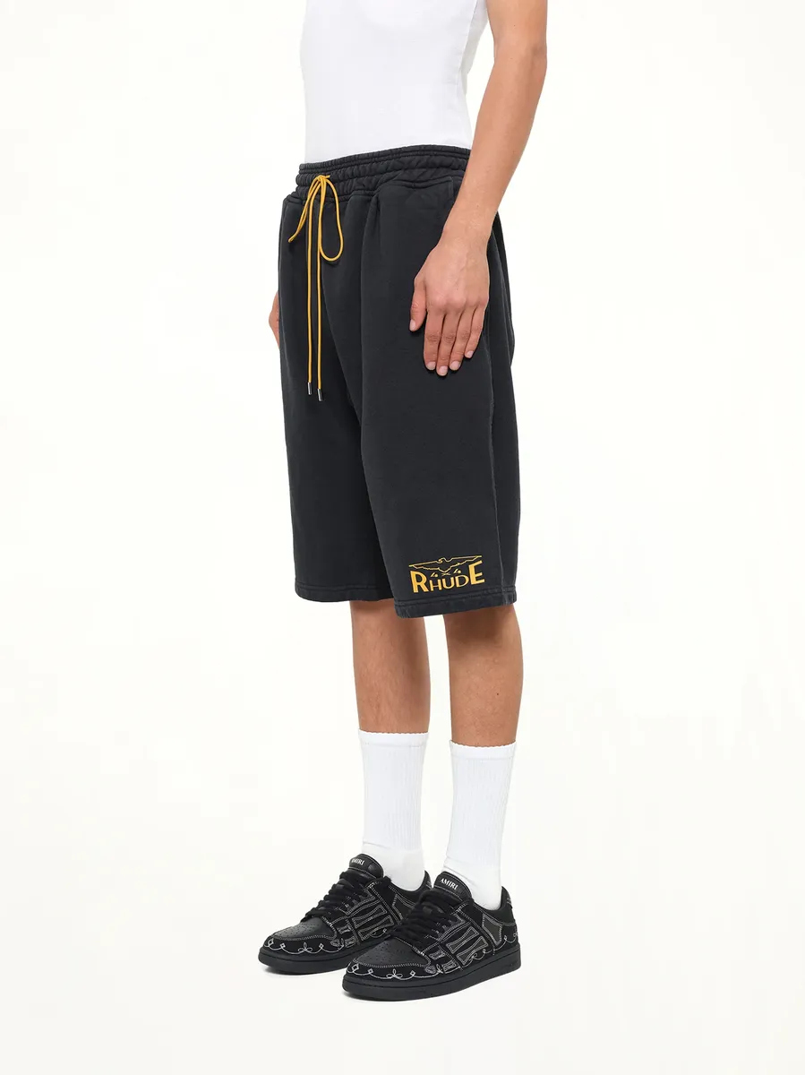 Rhude 4x4 Spirit Sweatshort in Vintage Black | Thumbnail 3 Rhude 4x4 Spirit Sweatshort in Vintage Black | Thumbnail 3