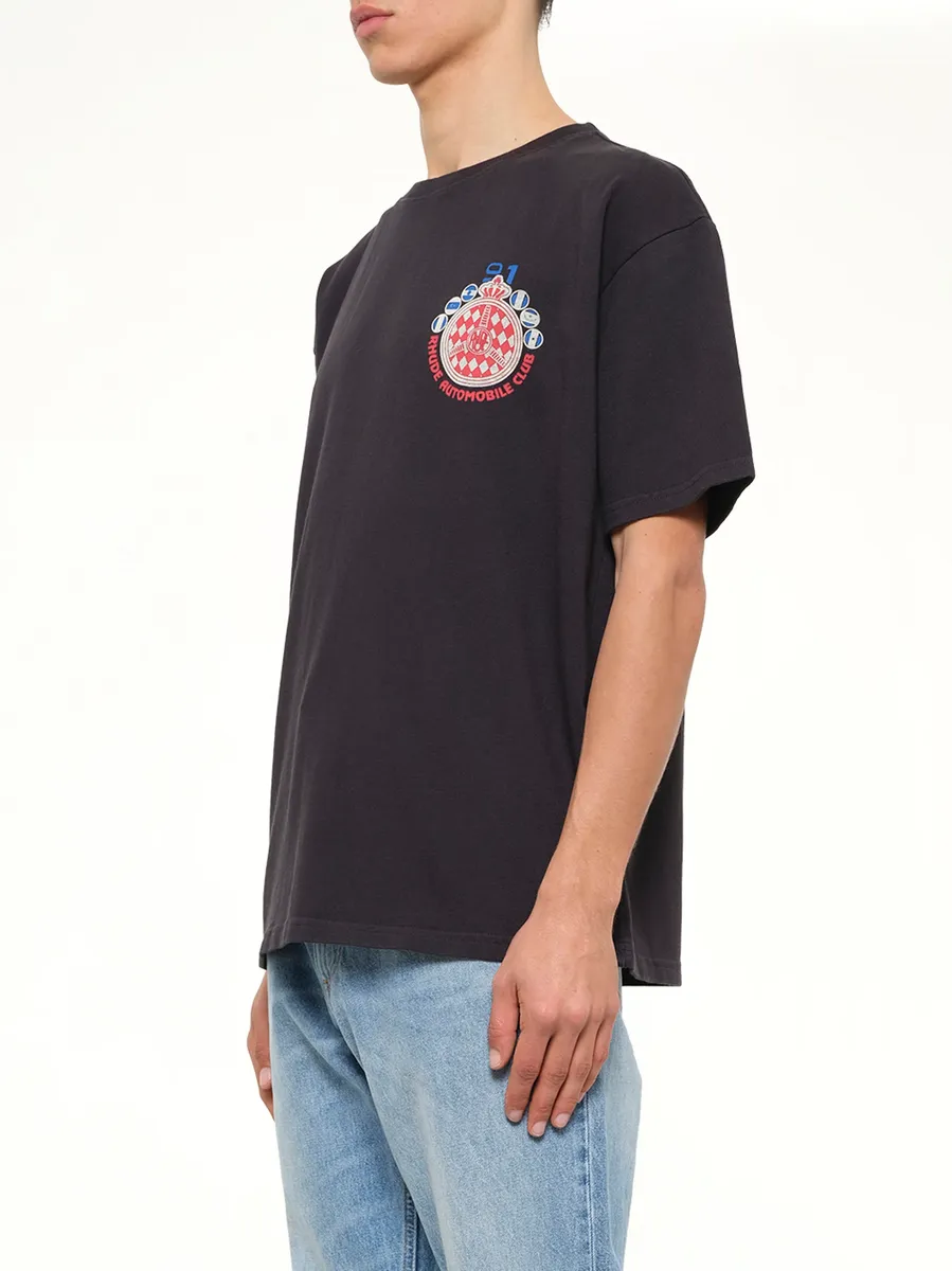 Rhude Automobile Club T-shirt in Vintage Black | Thumbnail 3 Rhude Automobile Club T-shirt in Vintage Black | Thumbnail 3