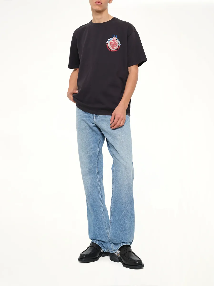Rhude Automobile Club T-shirt in Vintage Black | Thumbnail 4 Rhude Automobile Club T-shirt in Vintage Black | Thumbnail 4