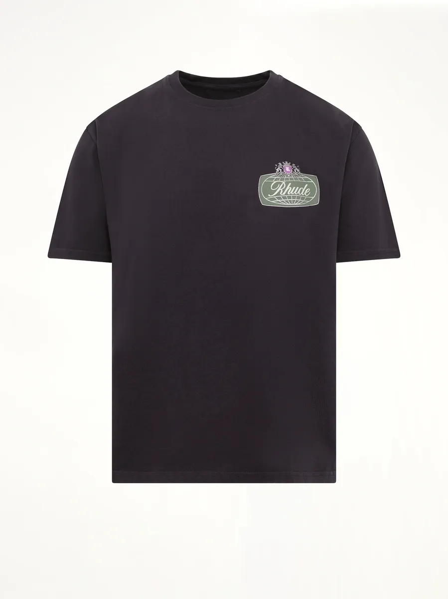 Rhude Desert Crest T-shirt in Vintage Black/silver | Thumbnail 2