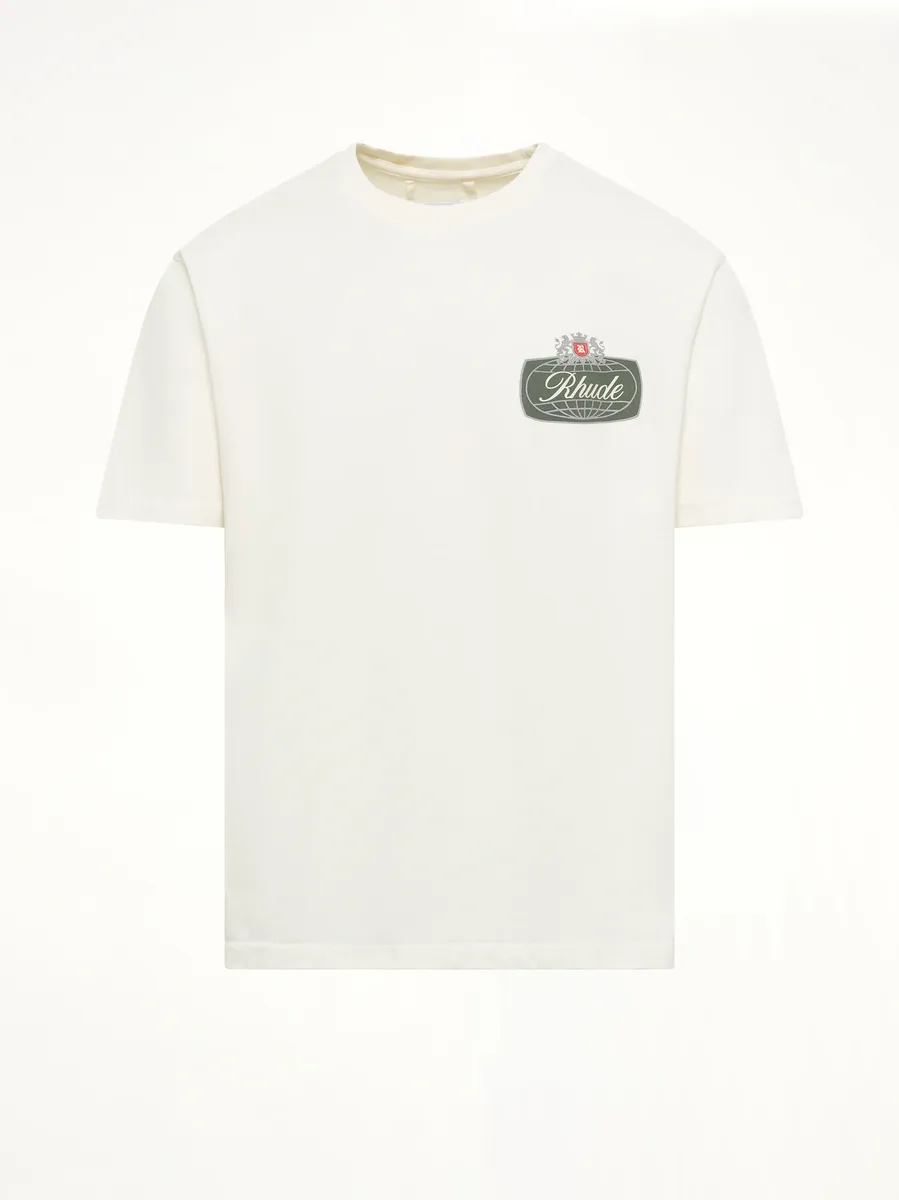 Rhude Desert Crest T-shirt in Vintage White/silver | Thumbnail 2 Rhude Desert Crest T-shirt in Vintage White/silver | Thumbnail 2