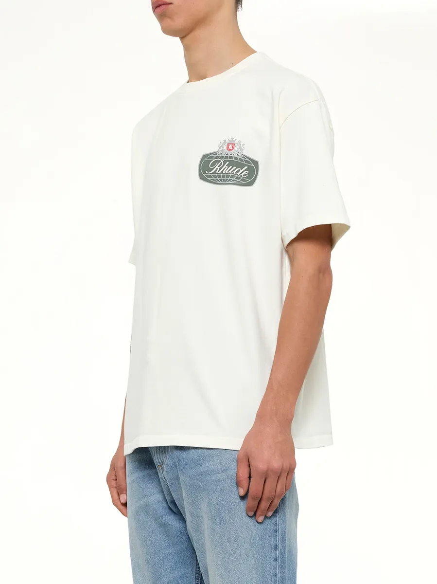 Rhude Desert Crest T-shirt in Vintage White/silver | Thumbnail 3 Rhude Desert Crest T-shirt in Vintage White/silver | Thumbnail 3
