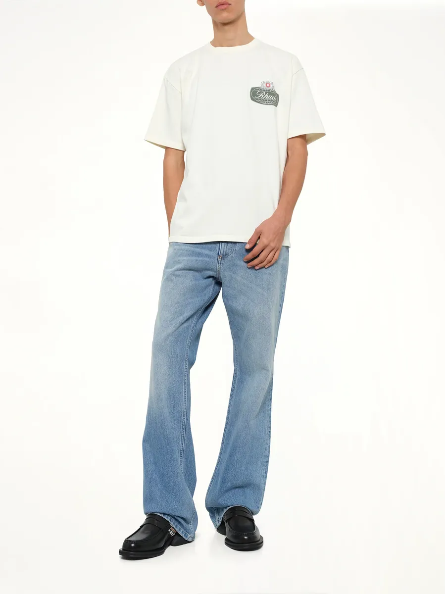 Rhude Desert Crest T-shirt in Vintage White/silver | Thumbnail 4 Rhude Desert Crest T-shirt in Vintage White/silver | Thumbnail 4