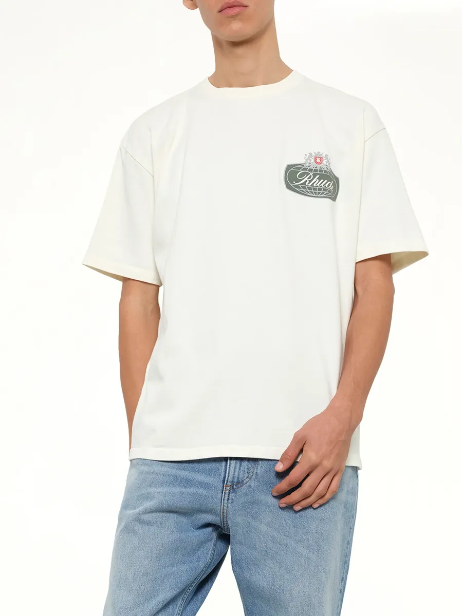 Rhude Desert Crest T-shirt in Vintage White/silver | Thumbnail 6 Rhude Desert Crest T-shirt in Vintage White/silver | Thumbnail 6
