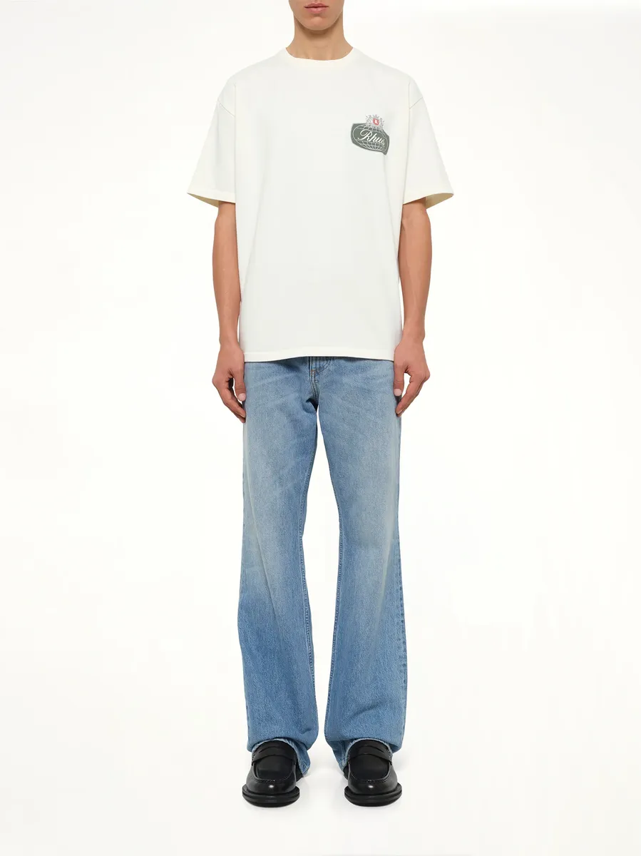 Rhude Desert Crest T-shirt in Vintage White/silver | Thumbnail 7 Rhude Desert Crest T-shirt in Vintage White/silver | Thumbnail 7