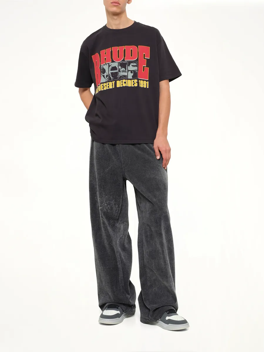 Rhude The Desert Decides T-shirt in Vintage Black | Thumbnail 4 Rhude The Desert Decides T-shirt in Vintage Black | Thumbnail 4