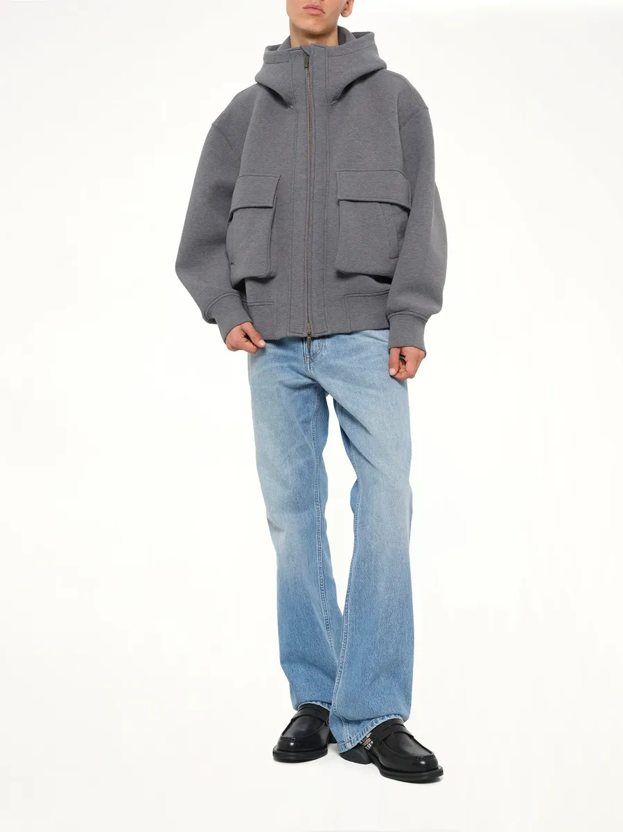 FENG CHEN WANG Spacer Zip-up Hoodie | Thumbnail 4 FENG CHEN WANG Spacer Zip-up Hoodie | Thumbnail 4