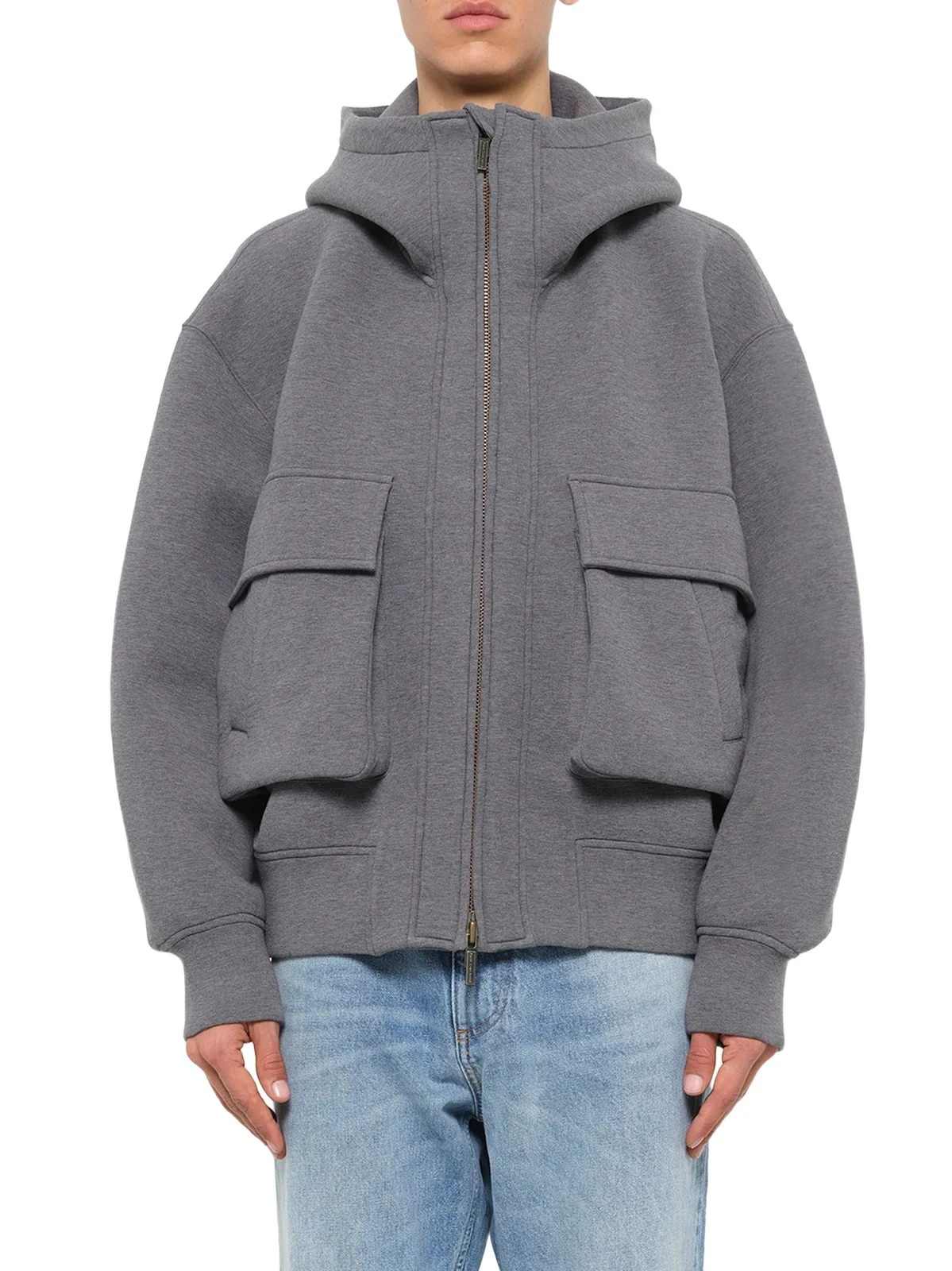 FENG CHEN WANG Spacer Zip-up Hoodie