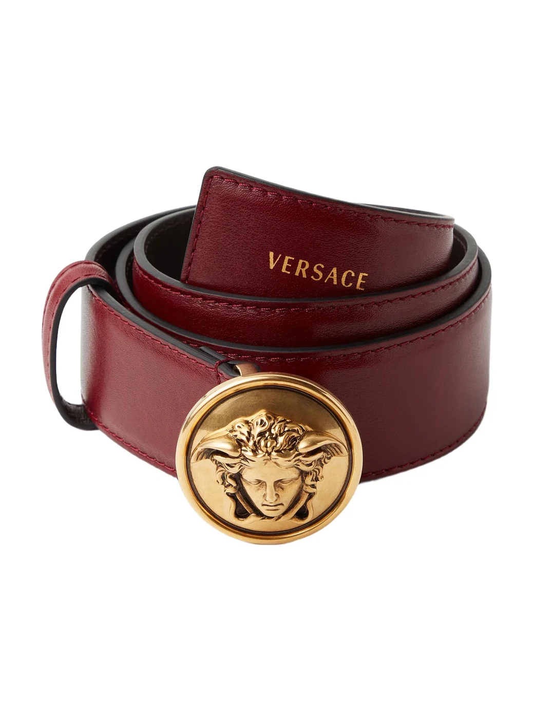 Versace Leather Belt 3.5 cm