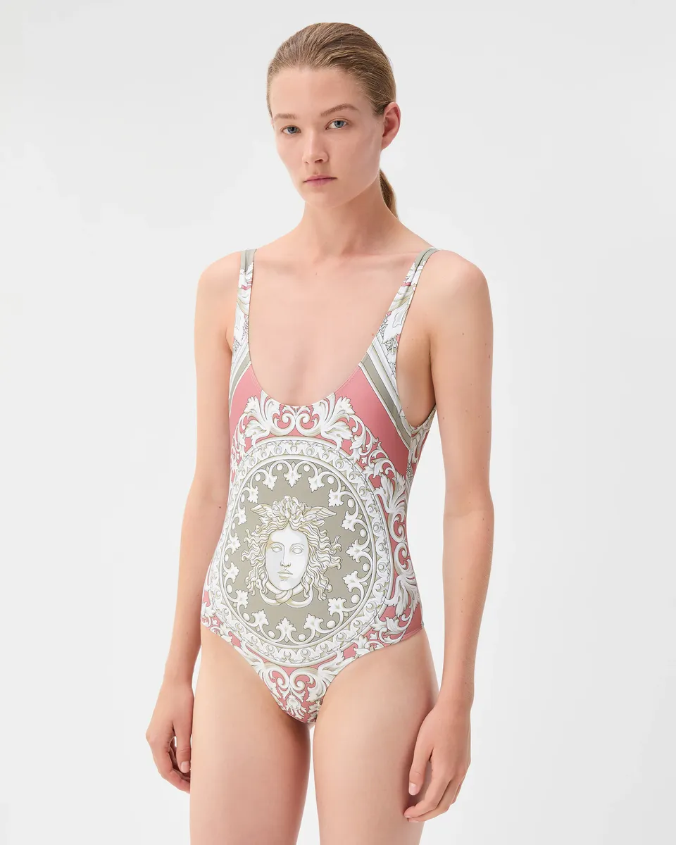 Versace Printed One-Piece Swimsuit | Thumbnail 2