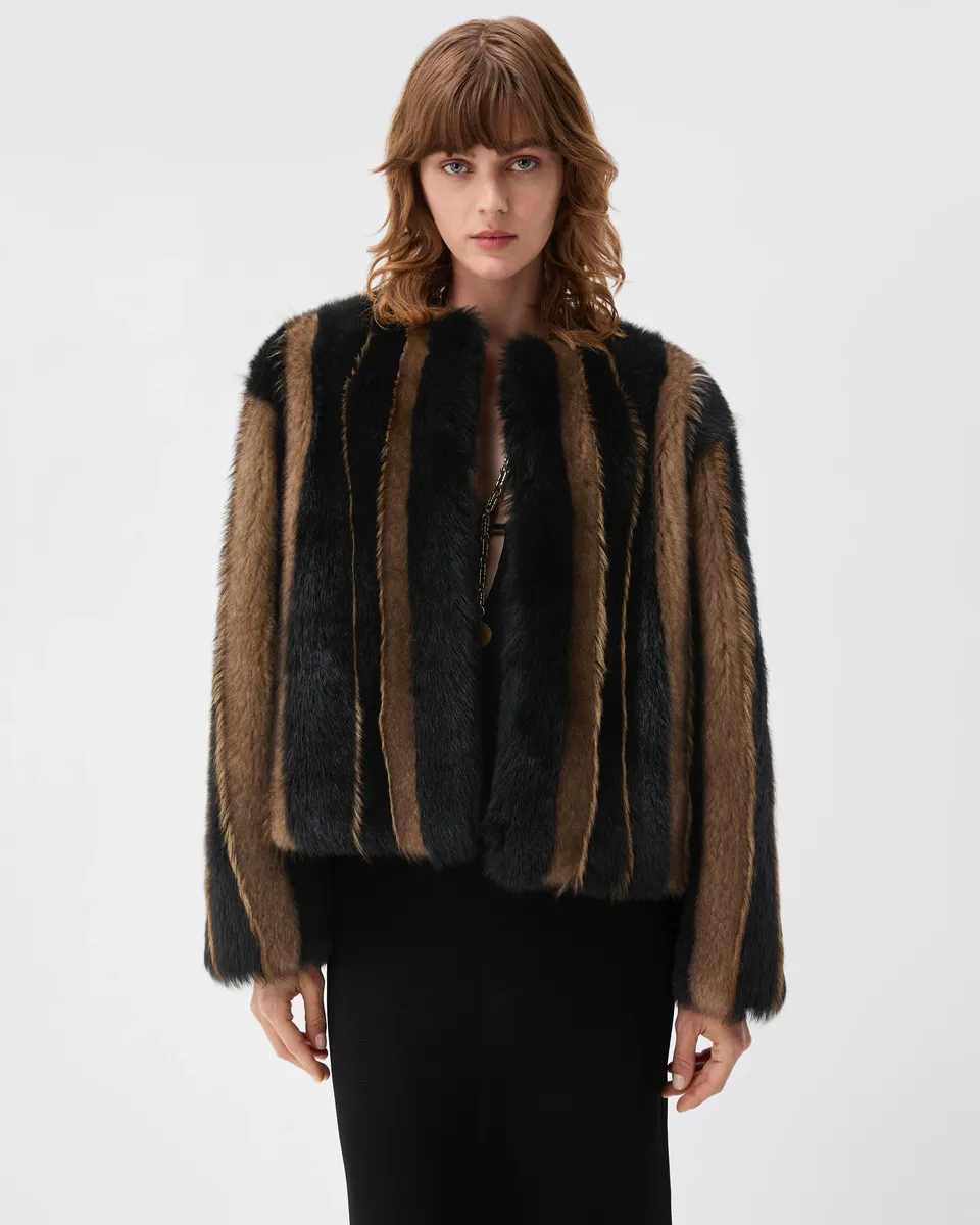 Versace Shearling Jacket | Thumbnail 2