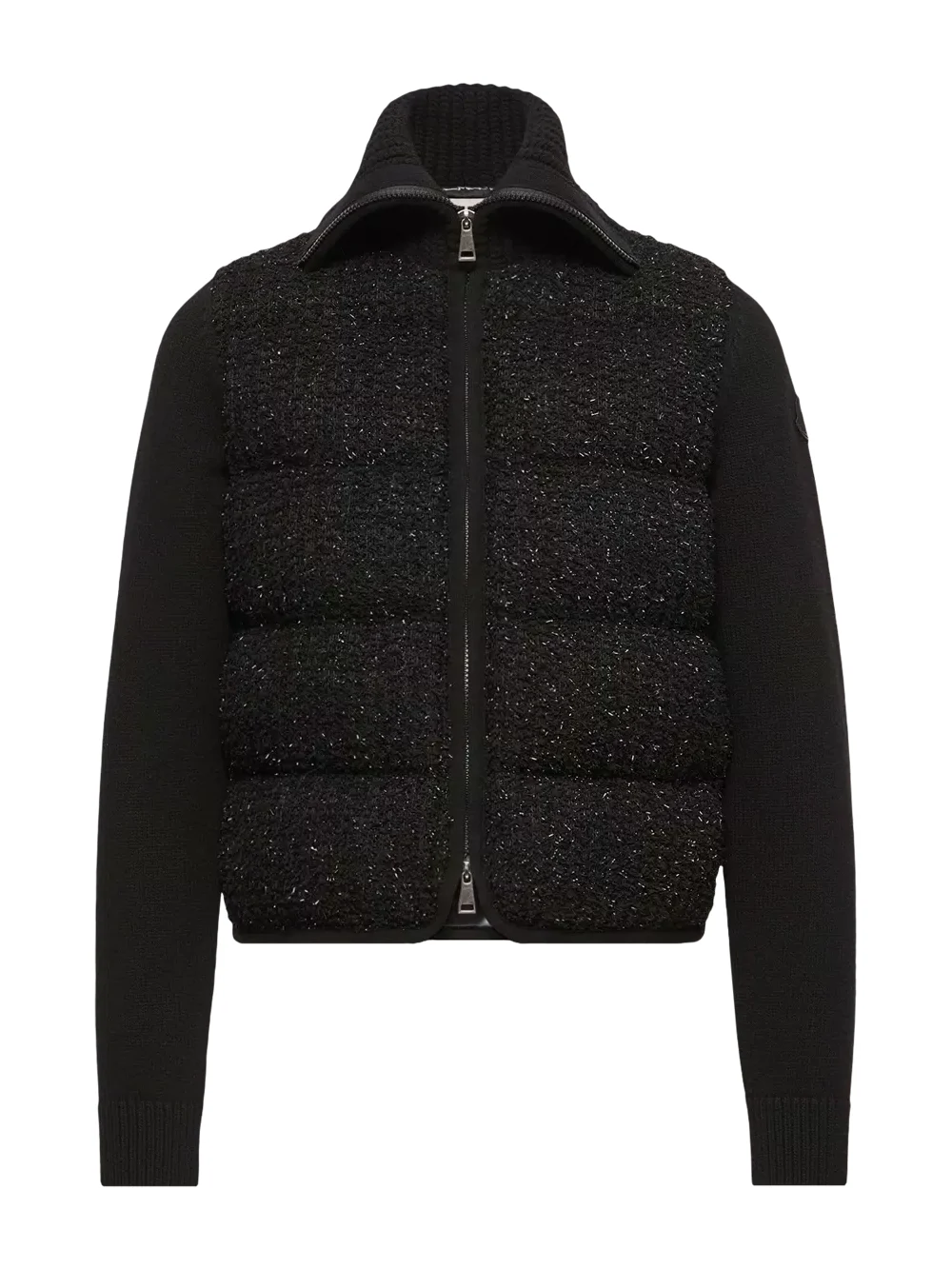 Moncler Wool & Cashmere Blend Down Cardigan