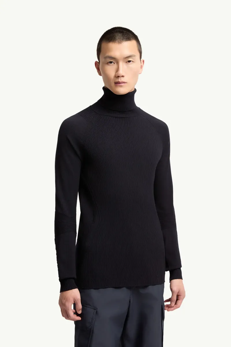 Moncler Grenoble Wool Blend Turtleneck Sweater | Thumbnail 5 Moncler Grenoble Wool Blend Turtleneck Sweater | Thumbnail 5