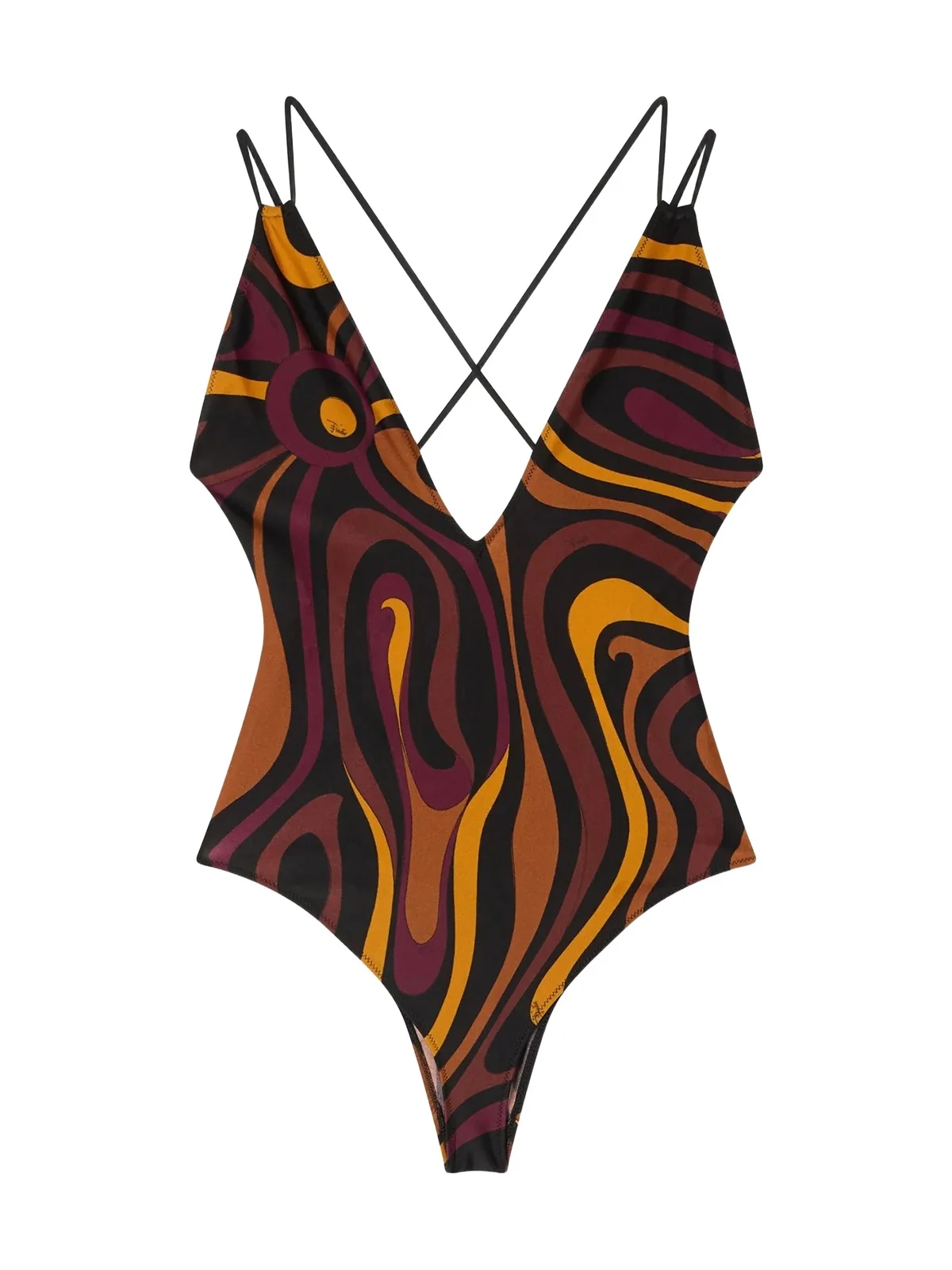 PUCCI Marmo Print One Piece Swimsuit