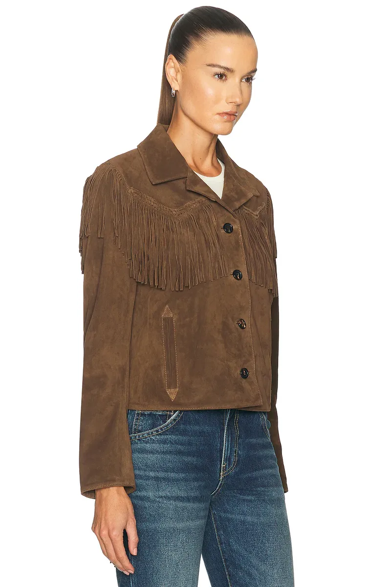 Nili Lotan Eloi Suede Jacket | Thumbnail 4 Nili Lotan Eloi Suede Jacket | Thumbnail 4