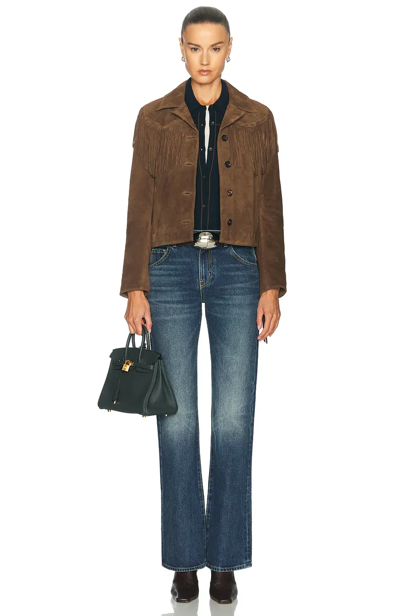 Nili Lotan Eloi Suede Jacket | Thumbnail 5 Nili Lotan Eloi Suede Jacket | Thumbnail 5
