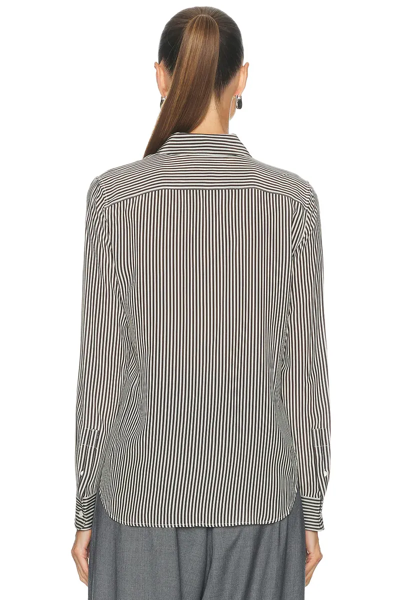 Nili Lotan Gaia Slim Shirt | Thumbnail 3