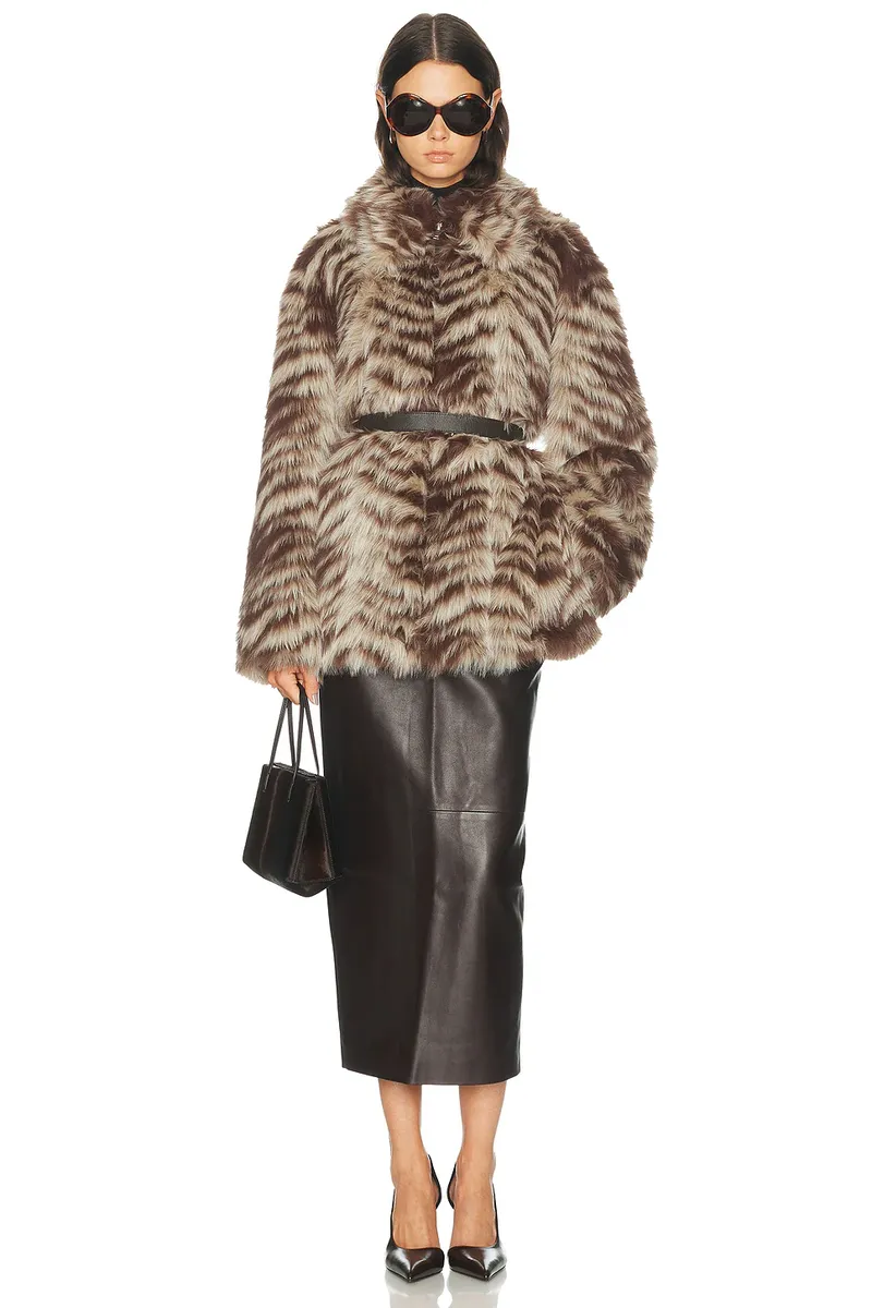 Frame The Alpine Chevron Coat | Thumbnail 5 Frame The Alpine Chevron Coat | Thumbnail 5