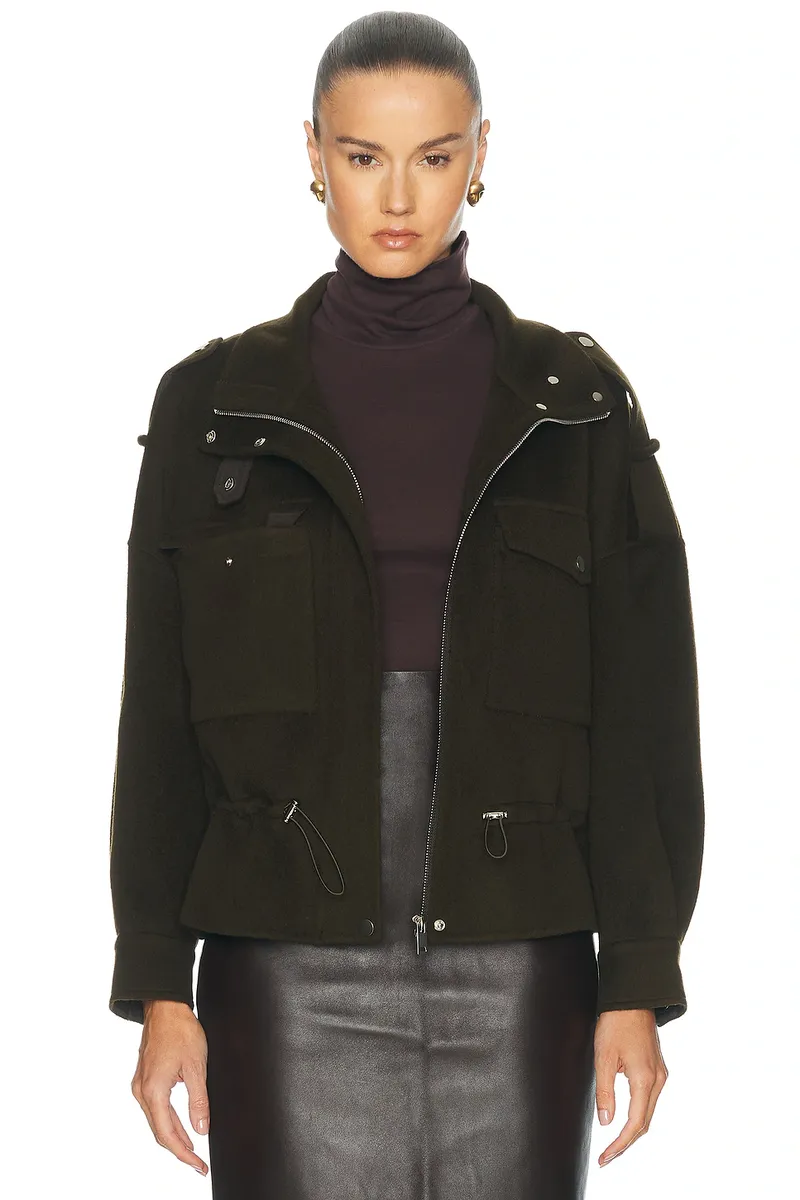 NICHOLAS Ciara Drawcord Blouson Jacket | Thumbnail 2 NICHOLAS Ciara Drawcord Blouson Jacket | Thumbnail 2