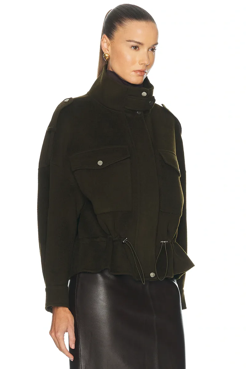 NICHOLAS Ciara Drawcord Blouson Jacket | Thumbnail 3 NICHOLAS Ciara Drawcord Blouson Jacket | Thumbnail 3