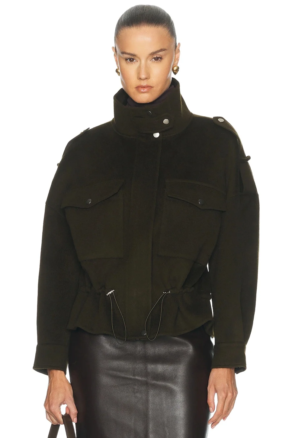 NICHOLAS Ciara Drawcord Blouson Jacket