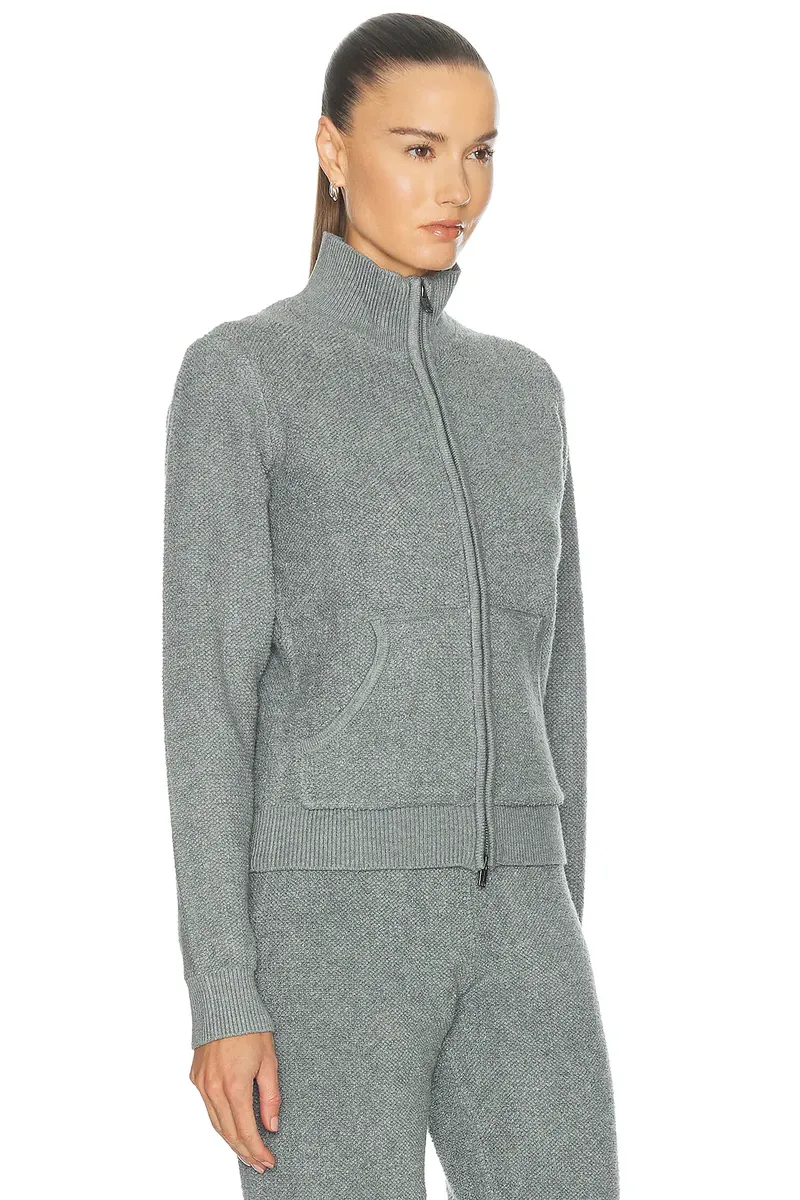 Skims Sherpa Knit Zip Up Jacket | Thumbnail 3 Skims Sherpa Knit Zip Up Jacket | Thumbnail 3