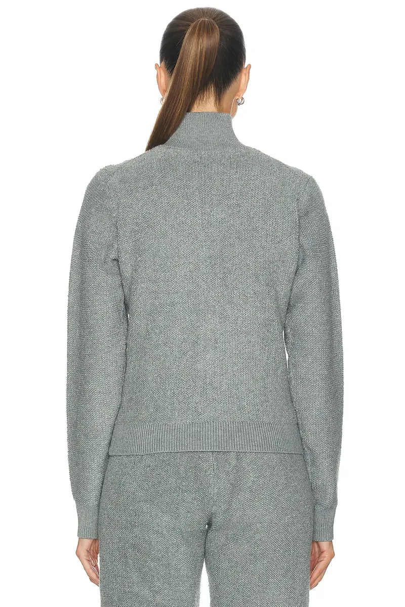 Skims Sherpa Knit Zip Up Jacket | Thumbnail 4 Skims Sherpa Knit Zip Up Jacket | Thumbnail 4