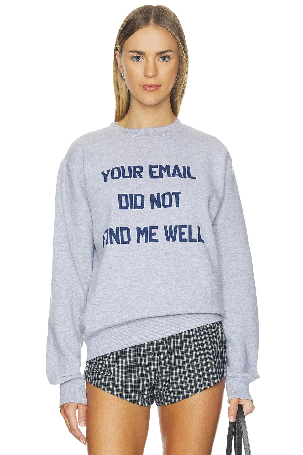 DEPARTURE Your Email Did Not Find Me Well Statement Sweatshirt