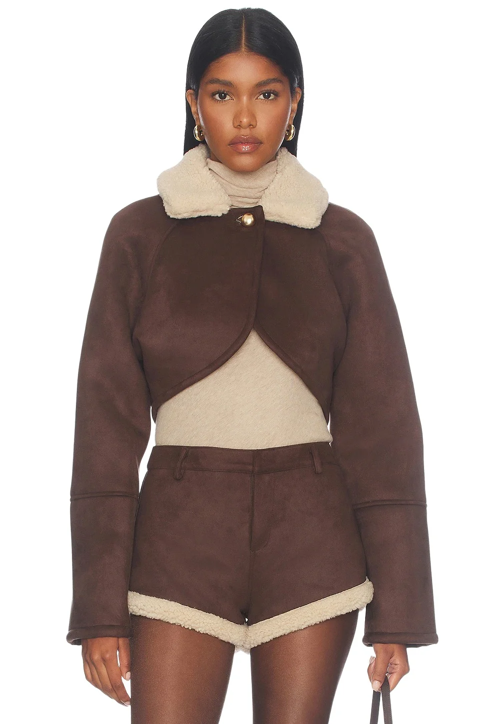 Lovers and Friends Lola Faux Shearling Jacket