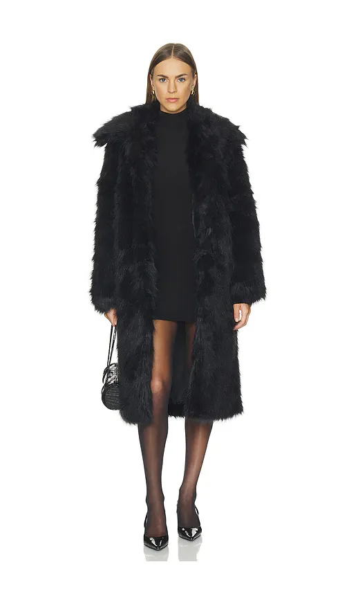 superdown Carmela Faux Fur Coat | Thumbnail 2