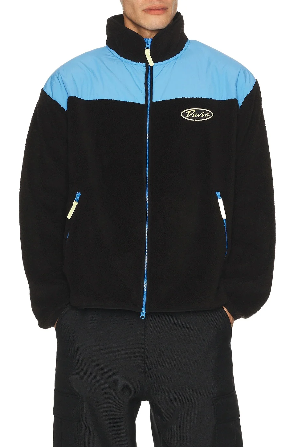 Duvin Design Oval Full Zip Sherpa Jacket