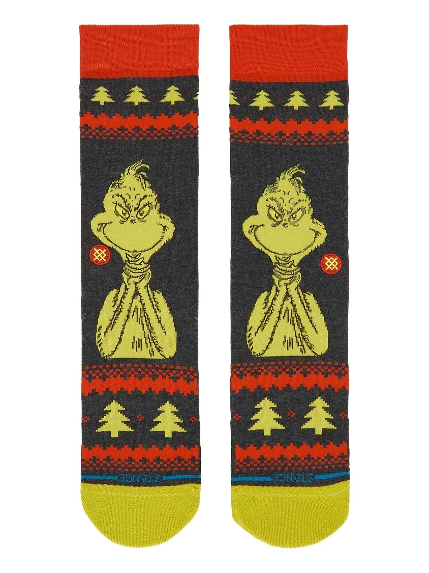 Stance Grinch Sweater Crew Socks