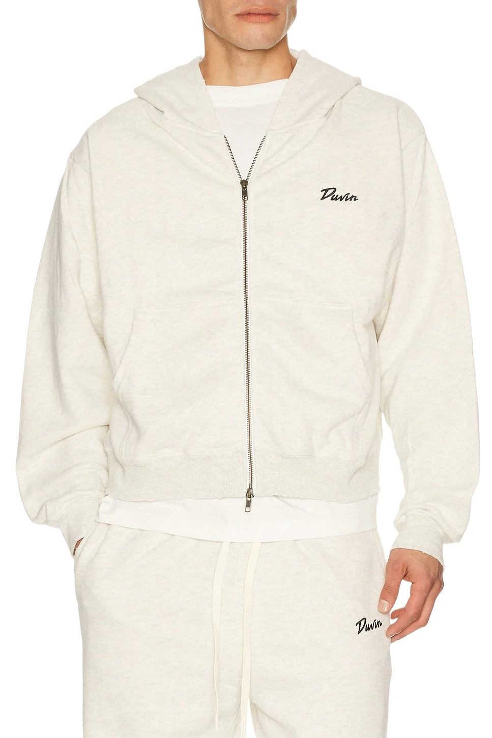Duvin Design Logo Zip Hoodie